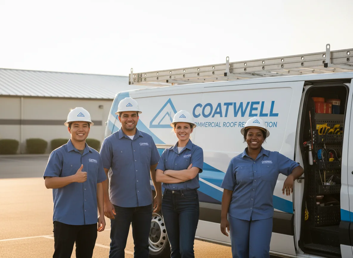 Commercial roof coating company in Macedonia, IA